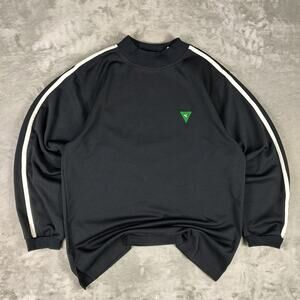 VTG Diadora streetwear lightweight sportswear sleeve stripe sweatshirt mens M